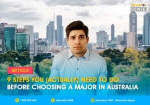 how to choose a major in australia