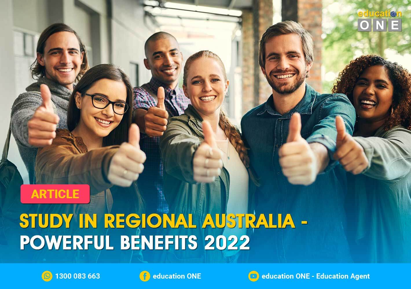 Study in Regional Australia - Powerful Benefits 2022